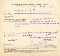 Verleihungsurkunde WK II SS Bronzene Zvonimir Medaille Mit Eichenlaub Bei Den Kämpfen Am 11.7.44 Beim Überfall - Unclassified