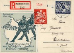 WK II Deutschland Steht Fest Und Ruhig" Als R-Karte 1943 I" - Unclassified