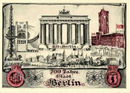 WK II 700 Jahre Stadt Berlin WK II Künstlerkarte I-II - Unclassified