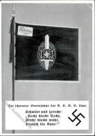 WK II Die Schwarze Sturmfahne Der D.K.O.V. Saar WK II I-II (Eckbug) - Unclassified