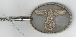 WK II GESTAPO Dienstmarke Geheime Staatspolizei M9/86 I-II - Zonder Classificatie