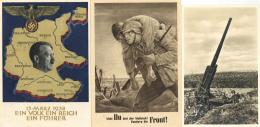 WK II Hitler Militär Lot Mit 20 Ansichtskarten I-II - Zonder Classificatie