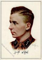 WK II Horst Wessel Portrait Künstler-Karte I-II - Unclassified