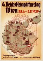 WK II Wien 4. Reichskleingärtnertag WK II I-II - Ohne Zuordnung