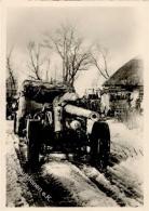 WK II Winterschlacht Zwischen Dnjepr Und Donez 1943 Artillerie Foto AK I-II - Ohne Zuordnung