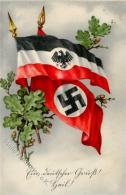 FAHNE/STANDARTE WK II - Ein Deutscher Gruß! HEIL!" 1933 (1791) I" - Unclassified
