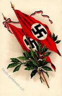 FAHNE/STANDARTE WK II - Doppelflagge - S-o 1938 I - Unclassified