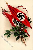 FAHNE/STANDARTE WK II - Doppelflagge - S-o 1938 I - Zonder Classificatie