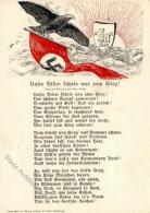 FAHNE/STANDARTE WK II - NS-Liedkarte 12.11.1933 - Unser Hitler Führte Uns Zum Sieg!" I" - Non Classés