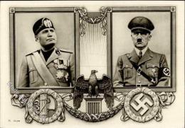 MUSSOLINI-HITLER S-o ITALIEN 1938 WK II I - Non Classificati