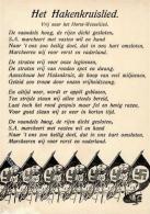 HORST WESSEL WK II - HAKENKREUZ-LIED - Holländischer Text" !! (Eckfleck!)" - Unclassified