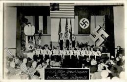 NSDAP USA WK II - Adolf Hitler Geburtstagsfeier 20.4.35 Im Deutschen Haus LOS ANGELES" Kl. Einriß" - Ohne Zuordnung