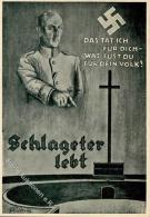 SCHLAGETER WK II - DÜSSELDORF Schlageter Lebt" - 10 Jahre Tod V. Schlageter 1933 I" - Non Classés