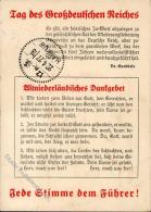 ÖSTERREICH-ANSCHLUSS 1938 WK II - TAG Des Großdeutschen Reiches 10.4.38 Nach CHINA! I-II - Ohne Zuordnung