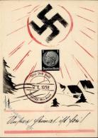 SUDETENLAND-BEFREIUNG 1938 WK II - Unsere Heimat Ist Frei!" Befreiungs-S-o Teplitz-Schönau 9.10.38" Handgemalt!! I" - Non Classés