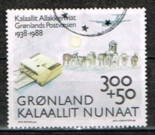 GROENLAND /Oblitérés/Used/1988 - Cinquantenaire De La Poste Au Groenland - Used Stamps
