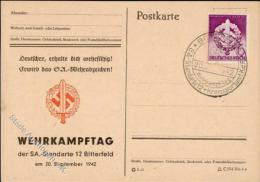 BITTERFELD WK II - WEHRKAMPFTAG D. SA-Standarte 12 1942 Mit S-o I - Unclassified