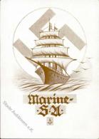 MARINE-S.A. WK II - Seltene Propagandakarte I - Unclassified