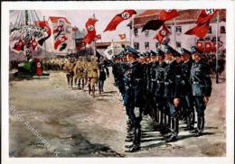 TECHNISCHE NOTHILFE WK II - Angetreten Am Nationalfeiertag D. Deutschen Volkes - Sign. Döbrich I - Unclassified
