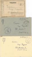 SS Feldpost WK II Lot Mit 6 Belegen I-II - Unclassified