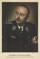 SS Heinrich Himmler Reichsführer WK II Plakat 13,5x19,5 Cm I-II - Unclassified