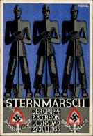 RAD-STERNMARSCH Der NSDAP-Gruppe RHÖN WK II 1935 - Sign. K.Heckel I-II - Unclassified