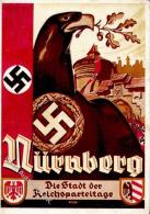 Reichsparteitag Nürnberg (8500) 1934 WK II Künstler-Karte II (Eckbug, Fleckig) - Non Classificati