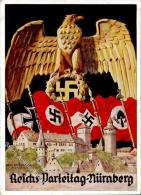 Reichsparteitag Nürnberg (8500) WK II 1935 Sign. Friedmann, Hans  Künstler-Karte I-II - Ohne Zuordnung