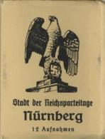 Reichsparteitag Nürnberg (8500) WK II Leporello Mit 12 Aufnahmen I-II - Non Classificati