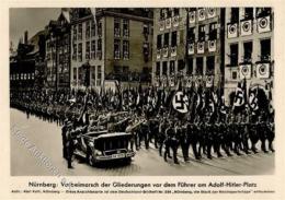 REICHSPARTEITAG NÜRNBERG WK II - Vorbeimarsch Der Gliederungen Vor Dem Führer Am Adolf-Hitler-Platz I-II - Non Classificati