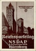 RP NÜRNBERG 1936 WK II - Festpostkarte Mit S-o I-II - Zonder Classificatie