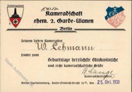 REICHSKRIEGERBUND - KAMERADSCHAFT 2.GARDE-ULANEN BERLIN I - Ohne Zuordnung