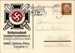 REICHSTREUEBUND  - HAMBURG-ALTONA 1942 I - Zonder Classificatie