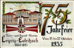 LEIPZIG-EUTRITZSCH - 75 Jahre TURN- Und SPORTVEREIN 1935" I" - Zonder Classificatie