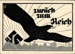 SAARBEFREIUNG 1935 - Zurück Zum REICH" Mit S-o I R!" - Zonder Classificatie