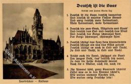 SAARBEFREIUNG 1935 - Saarbrücken I - Unclassified