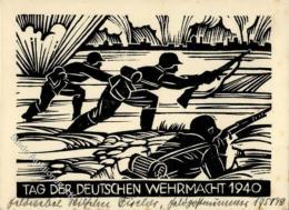 TAG Der DEUTSCHEN WEHRMACHT 1940 - Feldpostkarte I-II - Zonder Classificatie