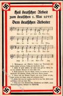 Propaganda WK II Heil Deutscher Arbeit 1. Mai 1933 Lied II (Stauchung) - Unclassified