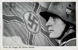 Propaganda WK II WK II Unter Der Flagge Des Dritten Reiches  I-II (Marke Entfernt) - Ohne Zuordnung