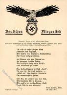 NS-FLIEGERKORPS - DEUTSCHES FLIEGERLIED 1933 I - Zonder Classificatie