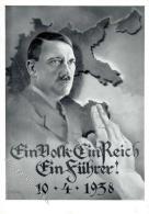 HITLER - 10.4.1938 - Ein Volk Ein Reich Ein Führer S-o I - Unclassified