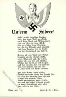 HITLER - Gedenkblatt Unserm Führer" (keine Ak) März 1938 I" - Unclassified