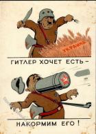 Hitler Antipropaganda WK II Russland I-II (fleckig) - Zonder Classificatie