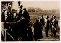 Hitler Auf Einer Landstraße In Polen WK II PH P 72 Foto AK I-II - Zonder Classificatie