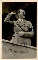 Hitler Mit Original Unterschrift Foto-Karte I-II - Unclassified