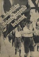 Buch WK II HJ Katholische Saarjugend Bekennt Bekenntnistag 1934 Bildband  63 Seiten Sehr Viele Abbildungen II (fleckig) - Unclassified