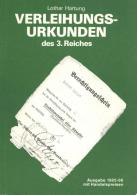 Buch WK II Verleihungsurkunden Des 3. Reiches Hartung, Lothar 1985-86 Verlag Infora Research Est. 159 Seiten Abbildungen - Non Classés