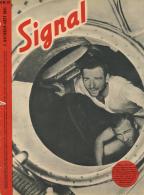 Buch WK II Zeitschrift Signal 1941 Oktober Heft Nr. 19 Deutscher Verlag 47 Seiten Sehr Viele Abbildungen I-II - Zonder Classificatie