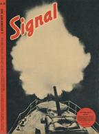 Buch WK II Zeitschrift Signal 1942 Oktober Heft Nr. 20 Deutscher Verlag 39 Seiten Sehr Viele Abbildungen I-II - Non Classés