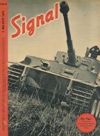 Buch WK II Zeitschrift Signal 1943 Mai Heft Nr. 10 Deutscher Verlag 39 Seiten Sehr Viele Abbildungen I-II - Unclassified